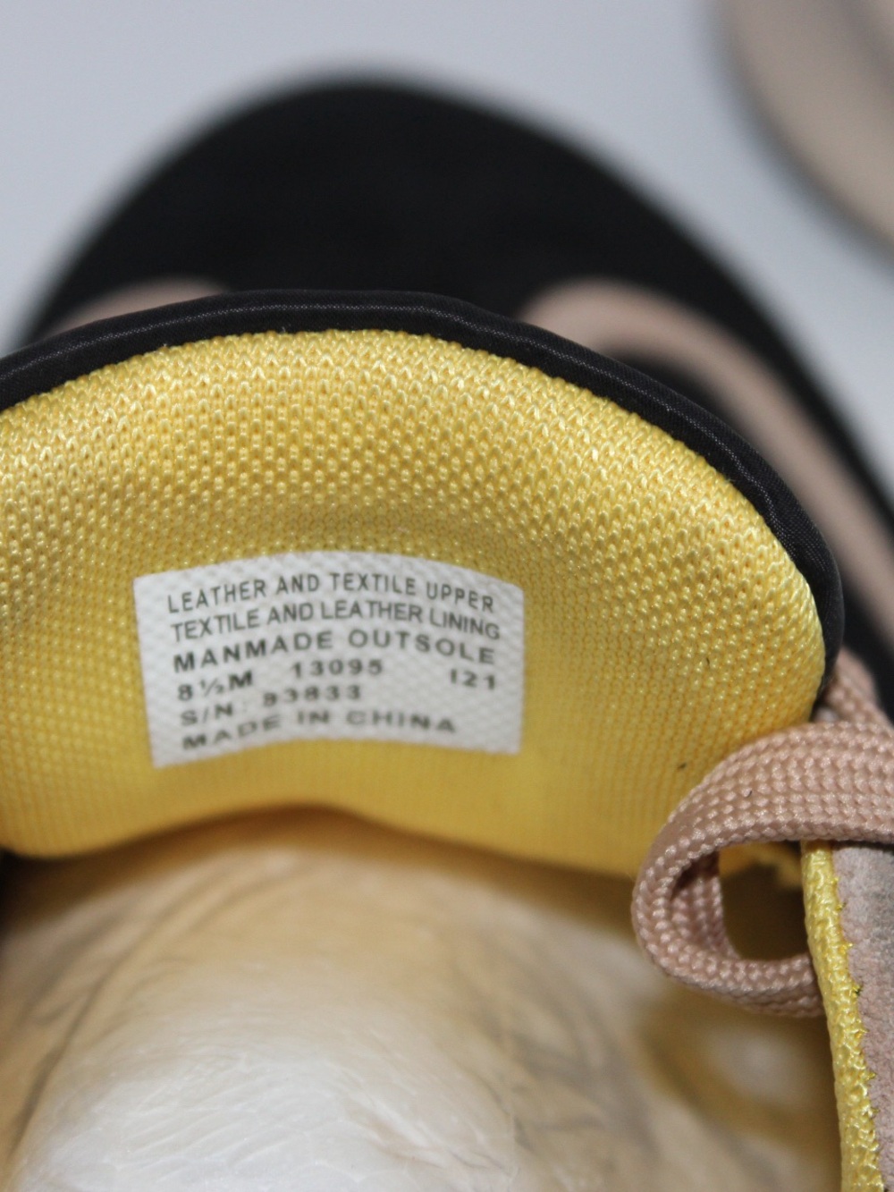 Women’s Black and Beige Fashion Sneakers - Picture 7 of 14